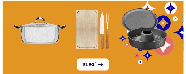 Elegí sorprender con regalos o buenos platos